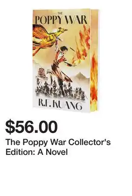 Chapters Indigo The Poppy War Collector's Edition: A Novel offer