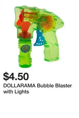 Dollarama DOLLARAMA Bubble Blaster with Lights offer