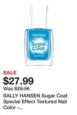 TSC Stores SALLY HANSEN Sugar Coat Special Effect Textured Nail Color - Razzle-berry offer