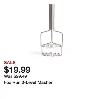 TSC Stores Fox Run 3-Level Masher offer