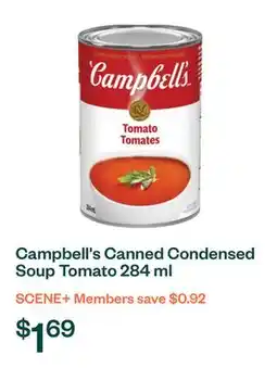 Voilà Campbell's Canned Condensed Soup Tomato 284 ml offer