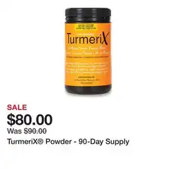 TSC Stores TurmeriX Powder - 90-Day Supply offer