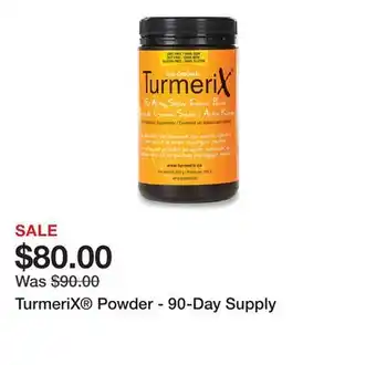 TSC Stores TurmeriX Powder - 90-Day Supply offer