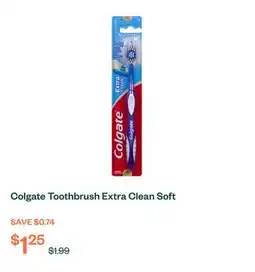 Voilà Colgate Toothbrush Extra Clean Soft offer