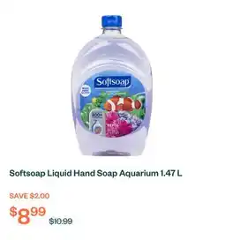 Voilà Softsoap Liquid Hand Soap Aquarium 1.47 L offer