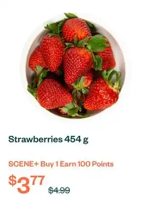 Voilà Strawberries 454 g offer