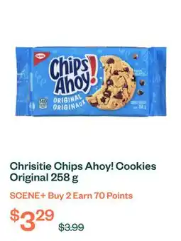 Voilà Chrisitie Chips Ahoy! Cookies Original 258 g offer