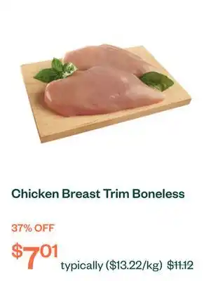 Voilà Chicken Breast Trim Boneless offer