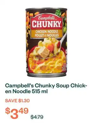 Voilà Campbell's Chunky Soup Chicken Noodle 515 ml offer