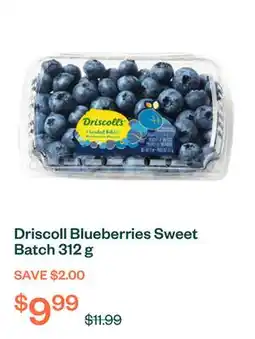 Voilà Driscoll Blueberries Sweet Batch 312 g offer