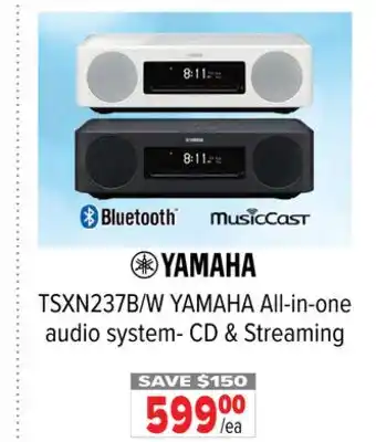 2001 Audio Video YAMAHA All-in-one audio system - CD & Streaming offer