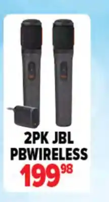 2001 Audio Video 2PK JBL PBWIRELESS offer