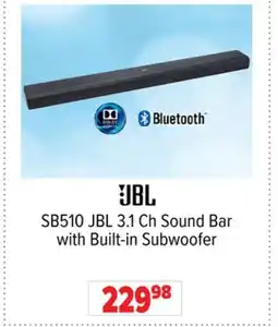 2001 Audio Video JBL 3.1 Ch Sound Bar with Built-in Subwoofer offer