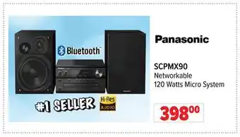 2001 Audio Video Panasonic Networkable 120 Watts Micro System offer