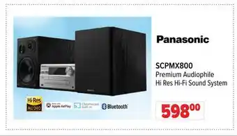 2001 Audio Video Panasonic Premium Audiophile Hi Res Hi-Fi Sound System offer