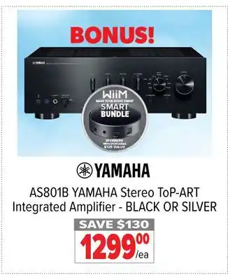 2001 Audio Video YAMAHA Stereo ToP-ART Integrated Amplifier-BLACK OR SILVER offer