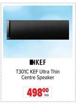 2001 Audio Video KEF Ultra Thin Centre Speaker offer