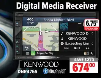 2001 Audio Video KENWOOD Digital Media Receiver 6.75 TOUCHSCREEN offer