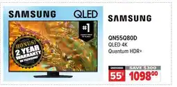 2001 Audio Video SAMSUNG QLED 4K Quantum HDR+ offer