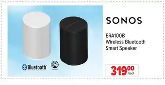 2001 Audio Video SONOS Wireless Bluetooth Smart Speaker offer