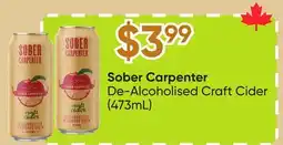 Healthy Planet Sober Carpenter De-Alcoholised Craft Cider offer