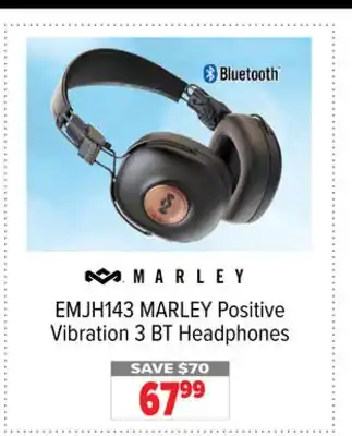 2001 Audio Video MARLEY Positive Vibration 3 BT Headphones offer