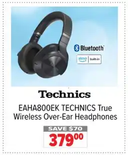 2001 Audio Video TECHNICS True Wireless Over-Ear Headphones offer