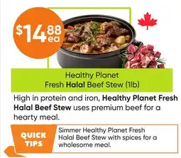 Healthy Planet Healthy Planet Fresh Halal Beef Stew offer