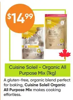 Healthy Planet Cuisine Soleil - Organic All Purpose Mix offer