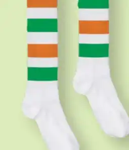 Party City St . Patrick's Day Irish Flag Knee Socks, Adult Standard offer