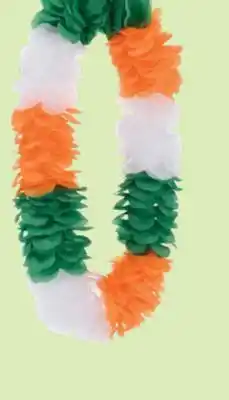 Party City St. Patrick's Day Irish Flag Lei offer