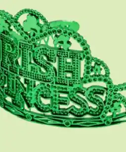 Party City St. Patrick's Day Green Irish Princess Crown offer