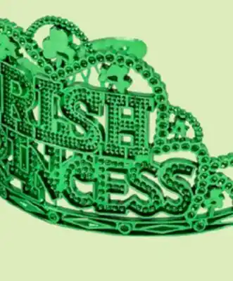 Party City St. Patrick's Day Green Irish Princess Crown offer