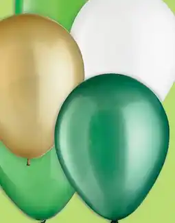 Party City Amscan St. Patrick's Day Latex Colour Mix Balloons offer