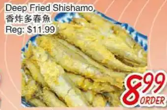 Foody Mart Deep Fried Shishamo offer