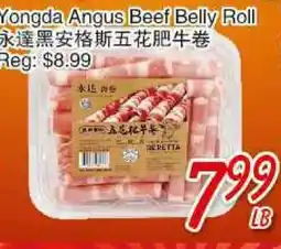 Foody Mart Yongda Angus Beef Belly Roll offer