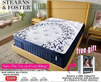 The Sleep Factory MON AMOUR TWIN XL MATTRESS offer