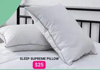 The Sleep Factory SLEEP SUPREME PILLOW offer