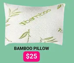 The Sleep Factory BAMBOO PILLOW offer