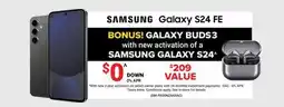 Visions Electronics SAMSUNG Galaxy S24 FE offer