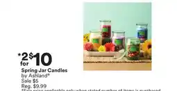 Michaels Spring Jar Candles by Ashland offer