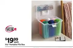 Michaels Iris Portable File Box offer