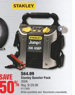 PartSource Stanley Booster Pack offer