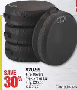 PartSource Tire Covers offer