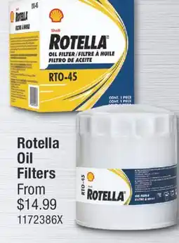 PartSource Shell Rotella Oil Filters offer