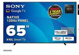 Visions Electronics 65 NATIVE 120Hz PANEL FREE BRAVIA TV CAMERA offer