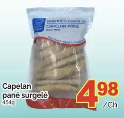 T&T Supermarket CAPELAN PANÉ SURGELÉ, 454g offer