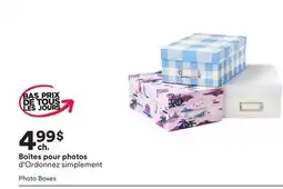 Michaels Boîtes pour photos d'Ordonnez simplement offer