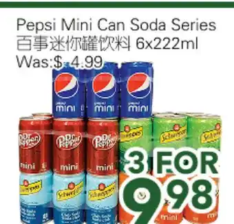 Ample Food Market Pepsi Mini Can Soda Series offer