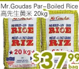 Ample Food Market Mr. Goudas Par Boiled Rice offer